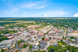 Land for Sale Naperville Aerial